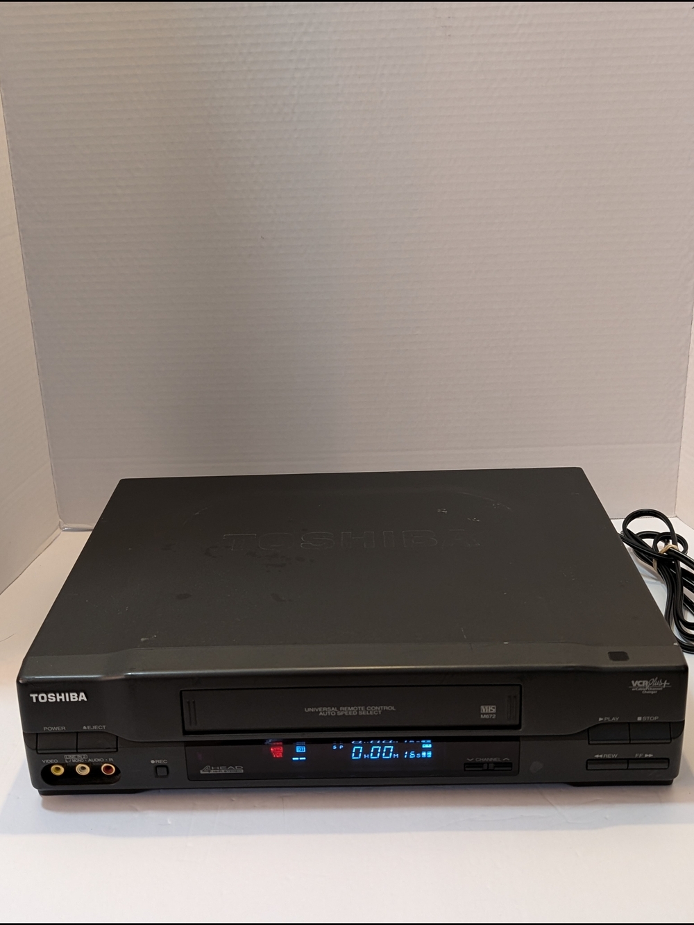 Toshiba VCR _ M-672 _ Tested